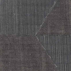 Rasch Textil Vorhangstoff Doubleface Doppelgewebe Willow Chevron Streifen anthrazit 295cm breit