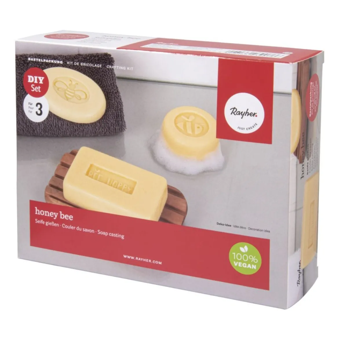 Rayher DIY-Set Seife Honey Bee