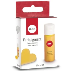 Rayher Farbpigment für Kreativ-Beton und Raysin goldgelb 20ml