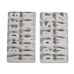 Rayher Gießform Buchstaben ABC Silikon 26x14,5cm