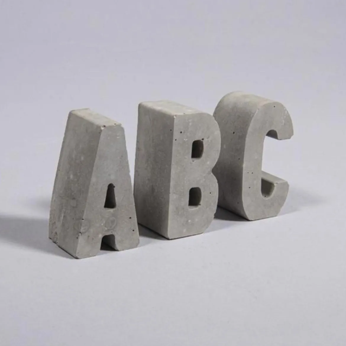 Rayher Gießform Buchstaben ABC Silikon 26x14,5cm