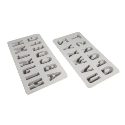 Rayher Gießform Buchstaben ABC Silikon 26x14,5cm