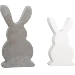 Rayher Gießform Kunststoff 2 Hasen Hasenfamilie 6x11,5x3cm und 14,5x8x3cm