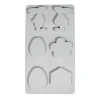 Rayher Gießform Oster Freunde Biene Blume Silikon verschiedene Motive 26x14,5x0,8cm