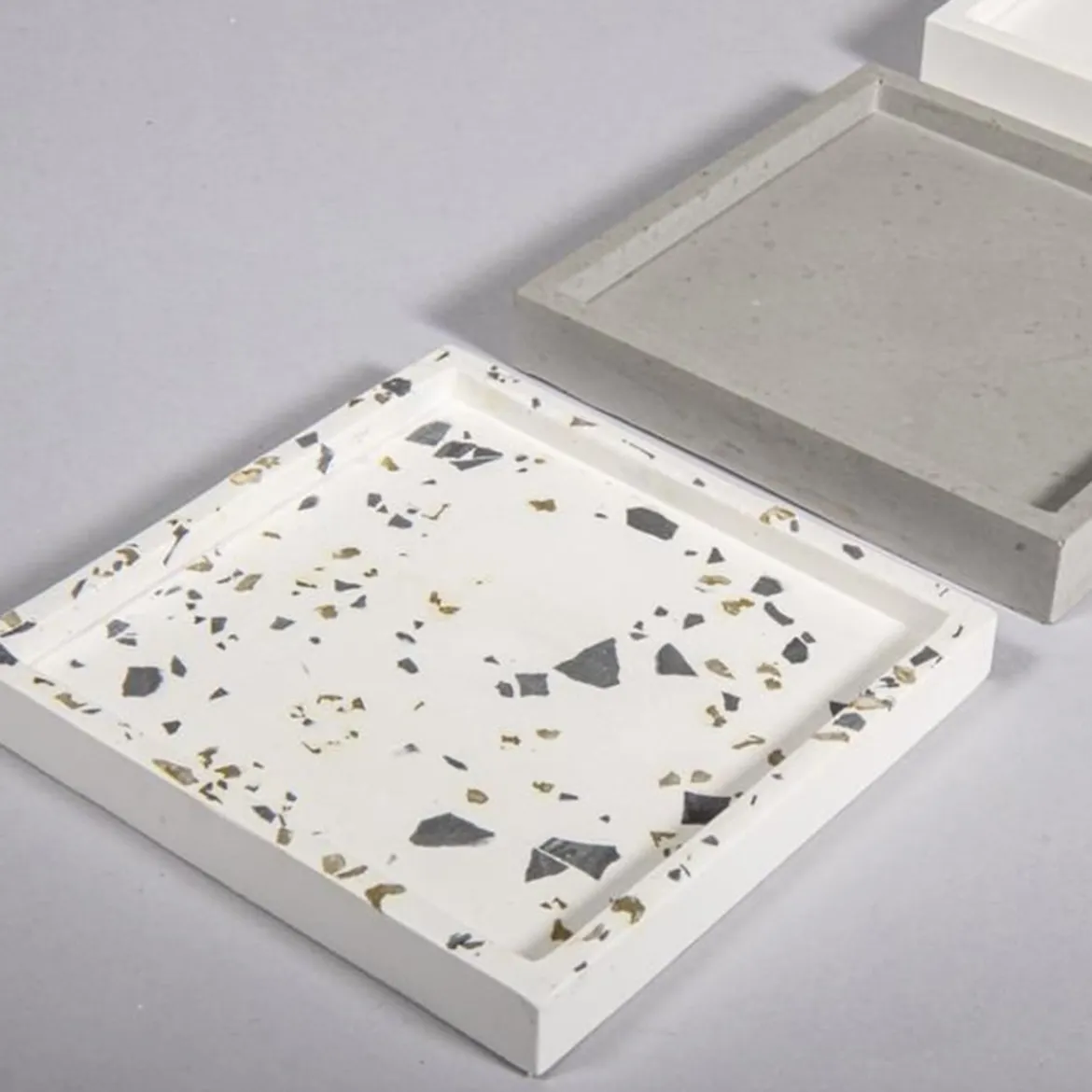 Rayher Gießform Untersetzer Silikon Quadrat 10x10x1,5cm
