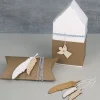 Rayher Holzanhänger Federn mit Loch 6 Stück natur 12x3cm und 7,5x1,5cm
