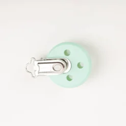 Rayher Holz Clip Schnullerkette speichel- und schweißfest FSC 100% 37mm mintgrün
