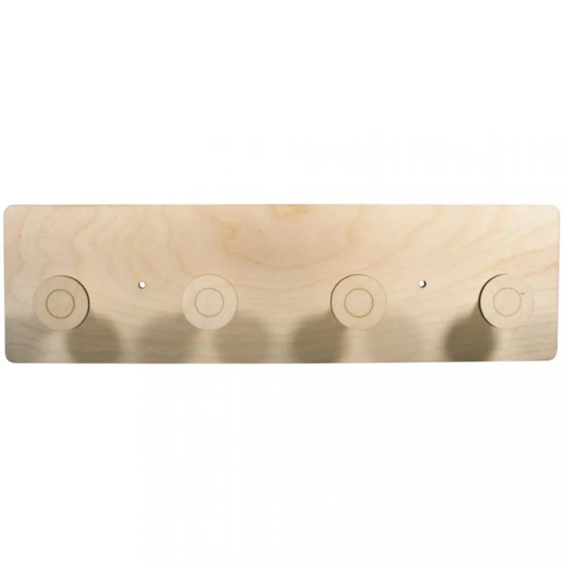 Rayher Materialset für Garderobe 9 tlg. Holz 42x12x4,5cm