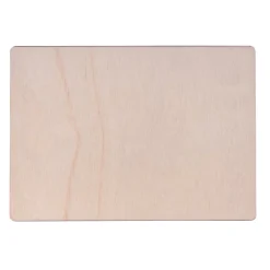 Rayher Postkarte aus Holz 2 Stück 14,8x10,5x0,3cm