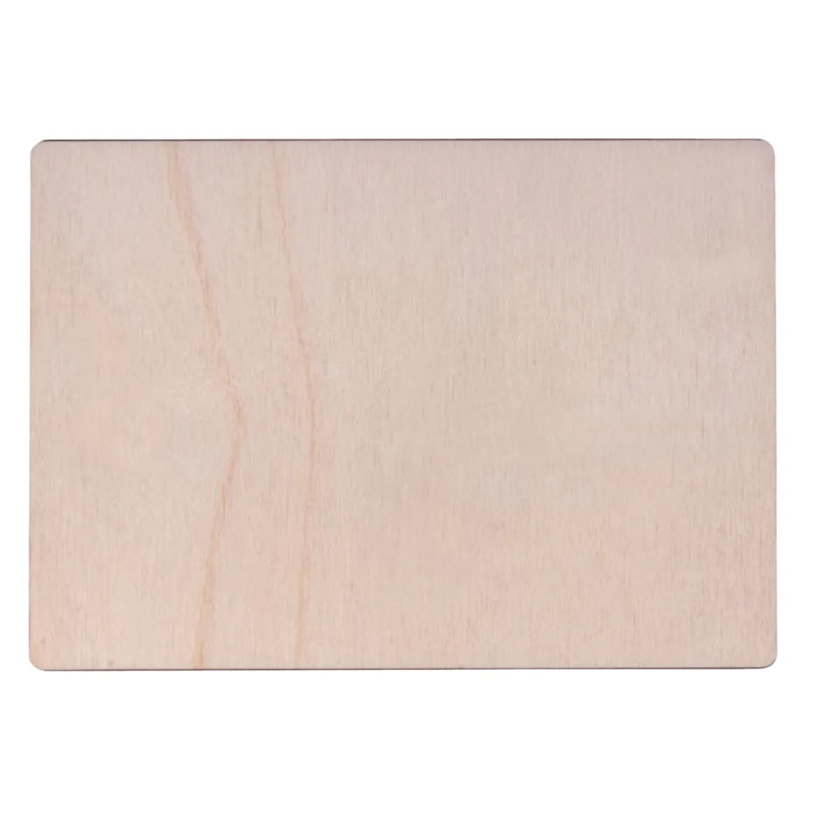 Rayher Postkarte aus Holz 2 Stück 14,8x10,5x0,3cm