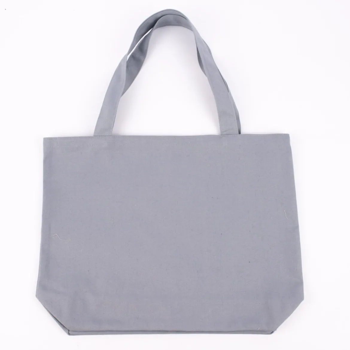 Rayher Stoff Shopper blanko mausgrau 46x35cm