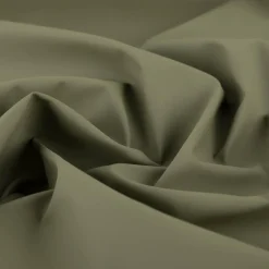 Regenjackenstoff wasserdicht soft uni khaki-grün 145cm Breite