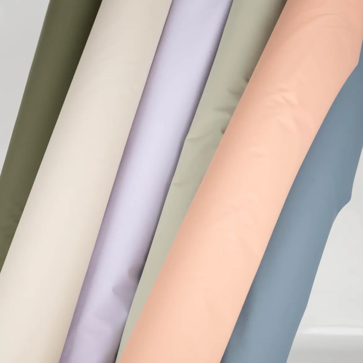 Regenjackenstoff wasserdicht soft uni beige 145cm Breite