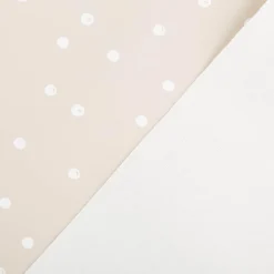 Regenjackenstoff wasserdicht soft Punkte beige 145cm Breite