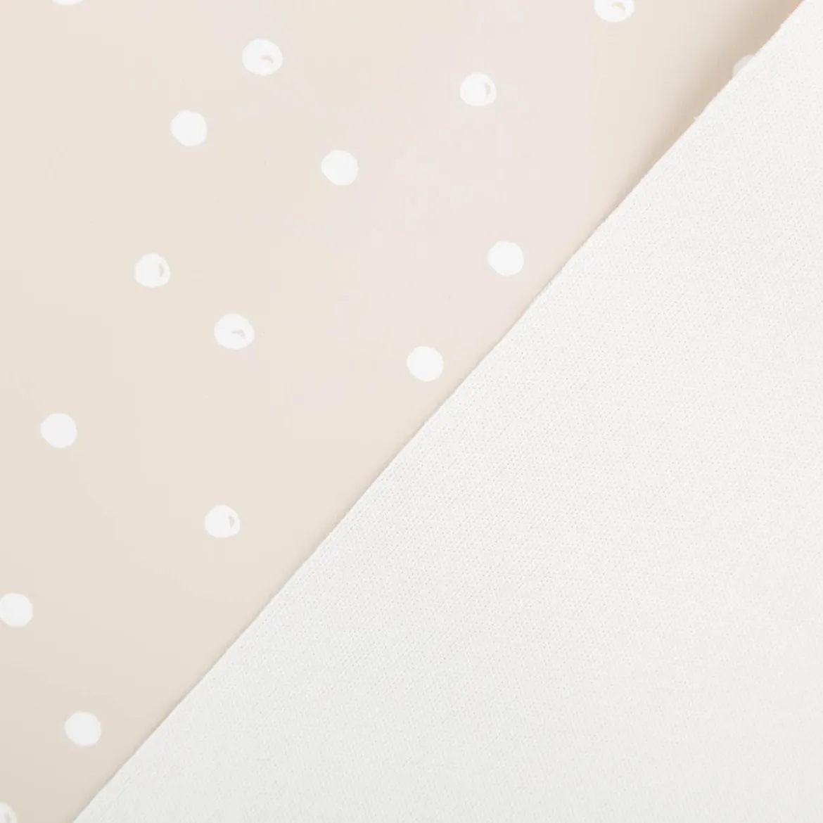 Regenjackenstoff wasserdicht soft Punkte beige 145cm Breite