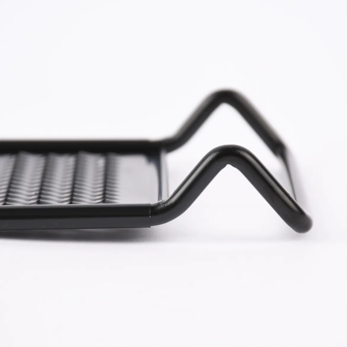 Reibe Edelstahl mit 3 Funktionen schwarz 29,5x11x2,5cm