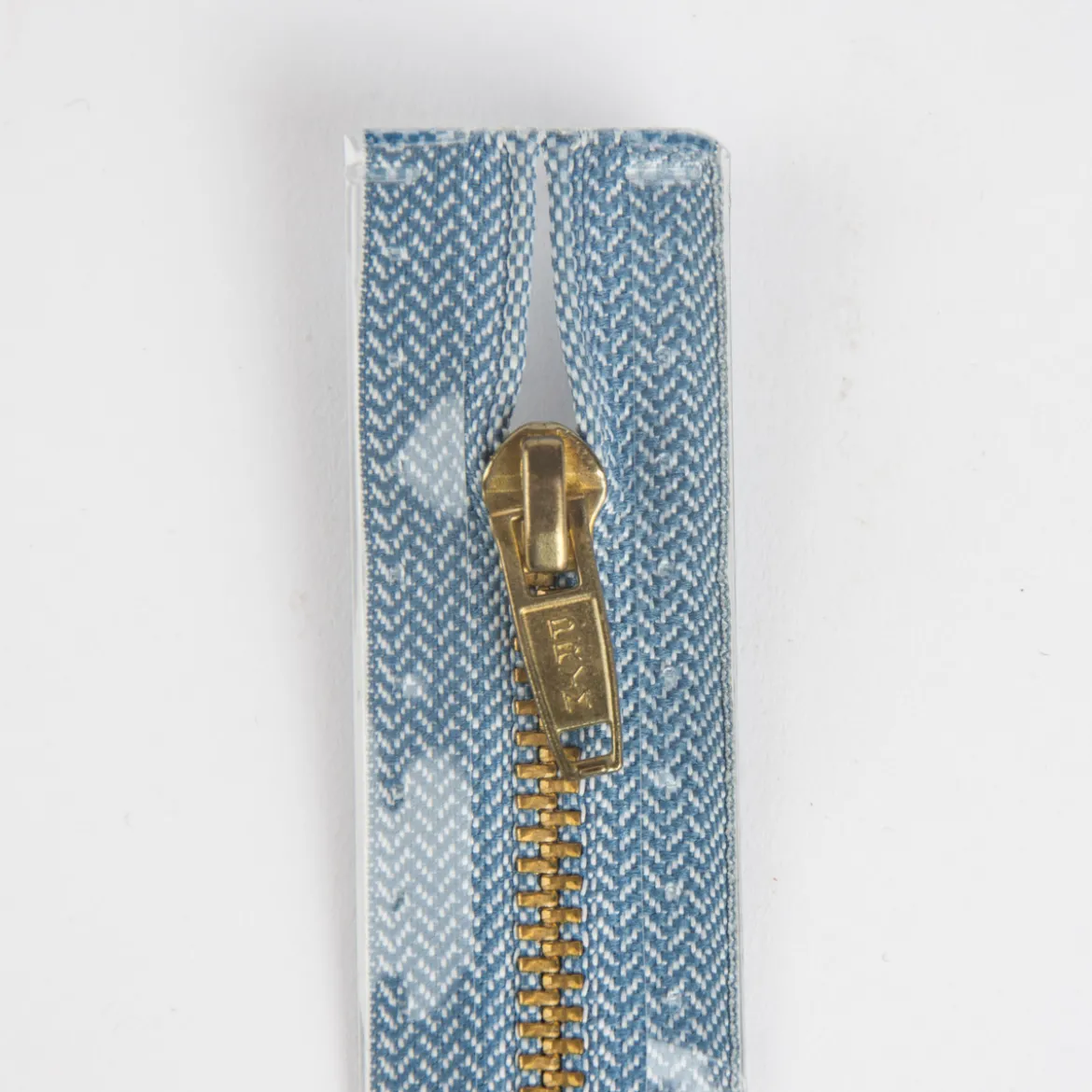 Reißverschluss M8 Typ 5 SSP 10cm go-fb Fla jeansblau