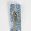 Reißverschluss M8 Typ 5 SSP 6cm go-fb Fla jeansblau