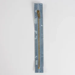 Reißverschluss M8 Typ 5 SSP 6cm go-fb Fla jeansblau