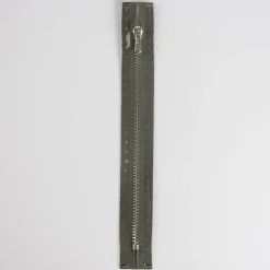 Reißverschluss M1 Typ 5 SSP 14 cm si-fb Fla d-grau