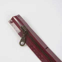 Reißverschluss M5 Typ 10 tb 50 cm am-fb Fla burgund