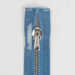 Reißverschluss M2 Typ 10 ut 16 cm si-fb Fla azurblau