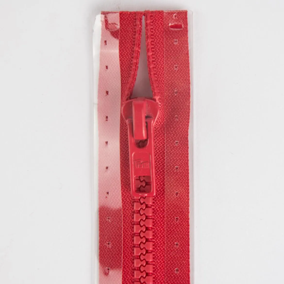 Reißverschluss S4 Profil tb 50 cm Fla rot