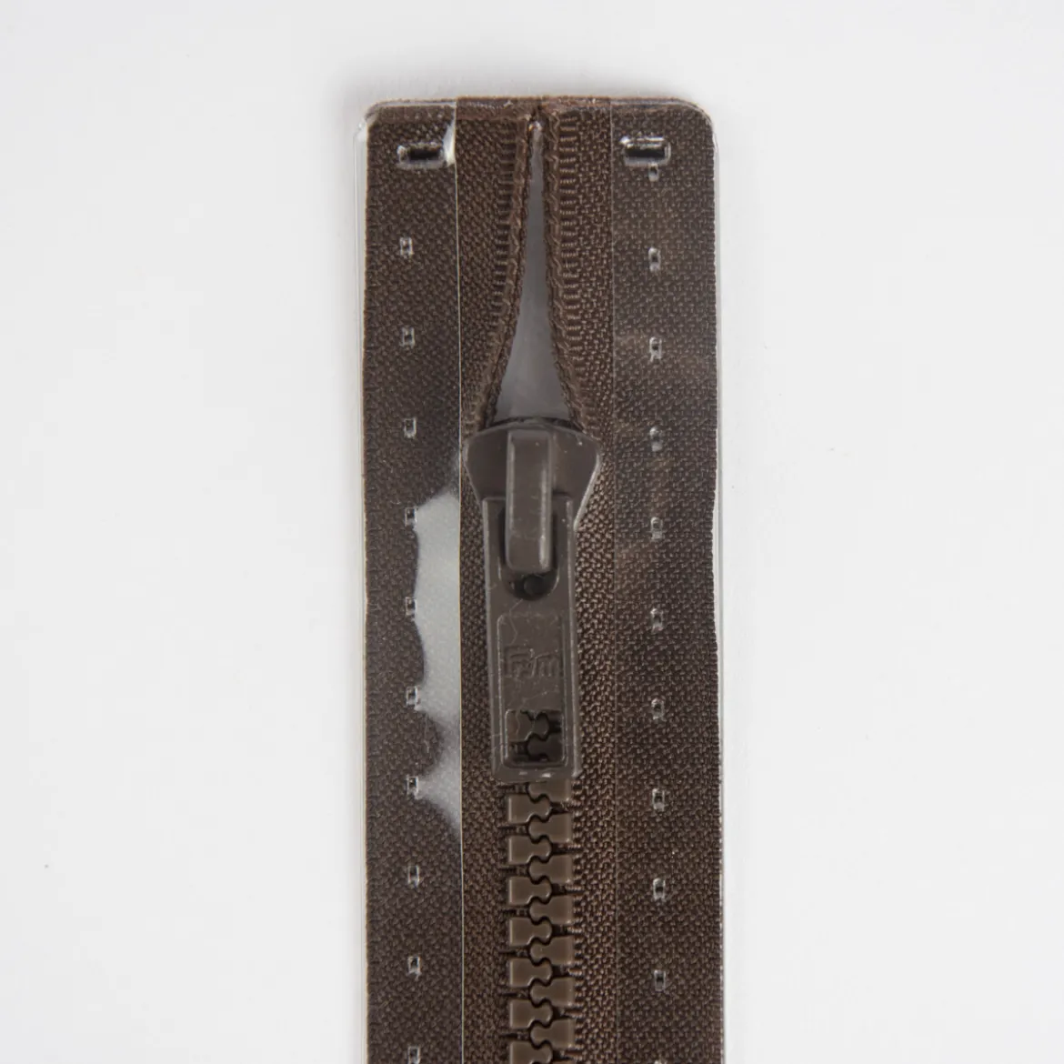 Reißverschluss S4 Profil tb 40 cm Fla dunkelbr.