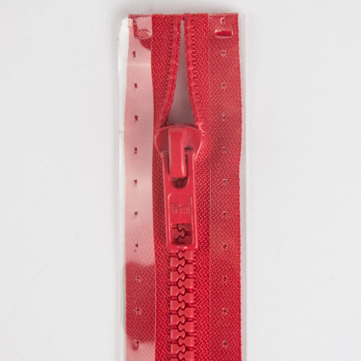 Reißverschluss S4 Profil tb 45 cm Fla rot