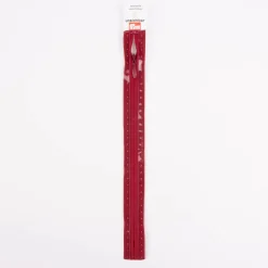 Reißverschluss S6 Typ 0 unsichtbar 22 cm si. Fla granat