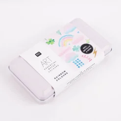 Rico Design Art Essential Aquarell Künstler Aquarellfarbkasten 12 Farben Regenbogen