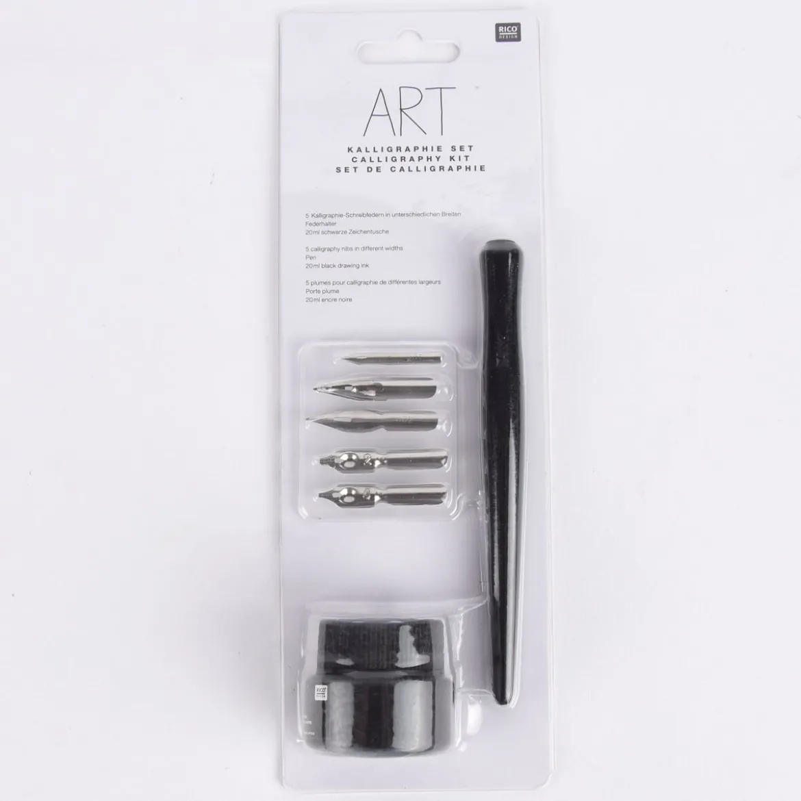 Rico Design Art Kalligraphie Set 7-teilig
