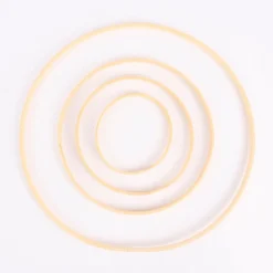 Rico Design Bambus Ring natur verschiedene Größen