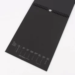 Rico Design Bastelkalender 2023 schwarz 21x29,7cm