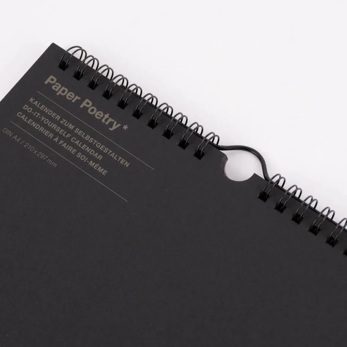 Rico Design Bastelkalender 2023 schwarz 21x29,7cm