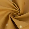 Rico Design Baumwollstoff Stoffabschnitt Nature Matters Punkte senf gelb gold 50x140cm