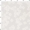 Rico Design Baumwollstoff Stoffabschnitt OKINA HANA Blumen grau hellgrau 50x140cm