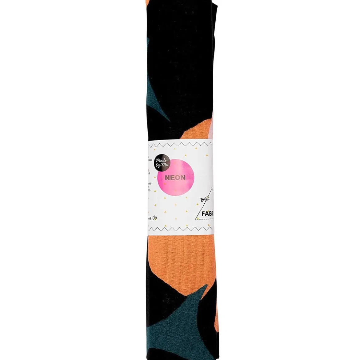 Rico Design Baumwollstoff Stoffabschnitt OKINA HANA Blumen grün rosa 50x140cm