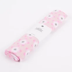 Rico Design Baumwollstoff Stoffabschnitt Kirschblüten hellrosa pink weiß 50x140cm