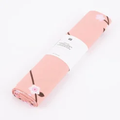 Rico Design Baumwollstoff Stoffabschnitt Kirschblütenzweige pfirsich rosa 50x140cm