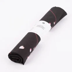 Rico Design Baumwollstoff Stoffabschnitt Kirschblütenzweige schwarz weiß 50x140cm