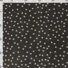 Rico Design Baumwollstoff Stoffabschnitt Sterne schwarz natur 50x140cm