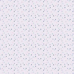 Rico Design beschichtete Baumwolle Stoffabschnitt Punkte schraffiert flieder blau grün rosa 25x70cm