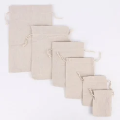 Rico Design Beutel Juteoptik natur 19x29cm