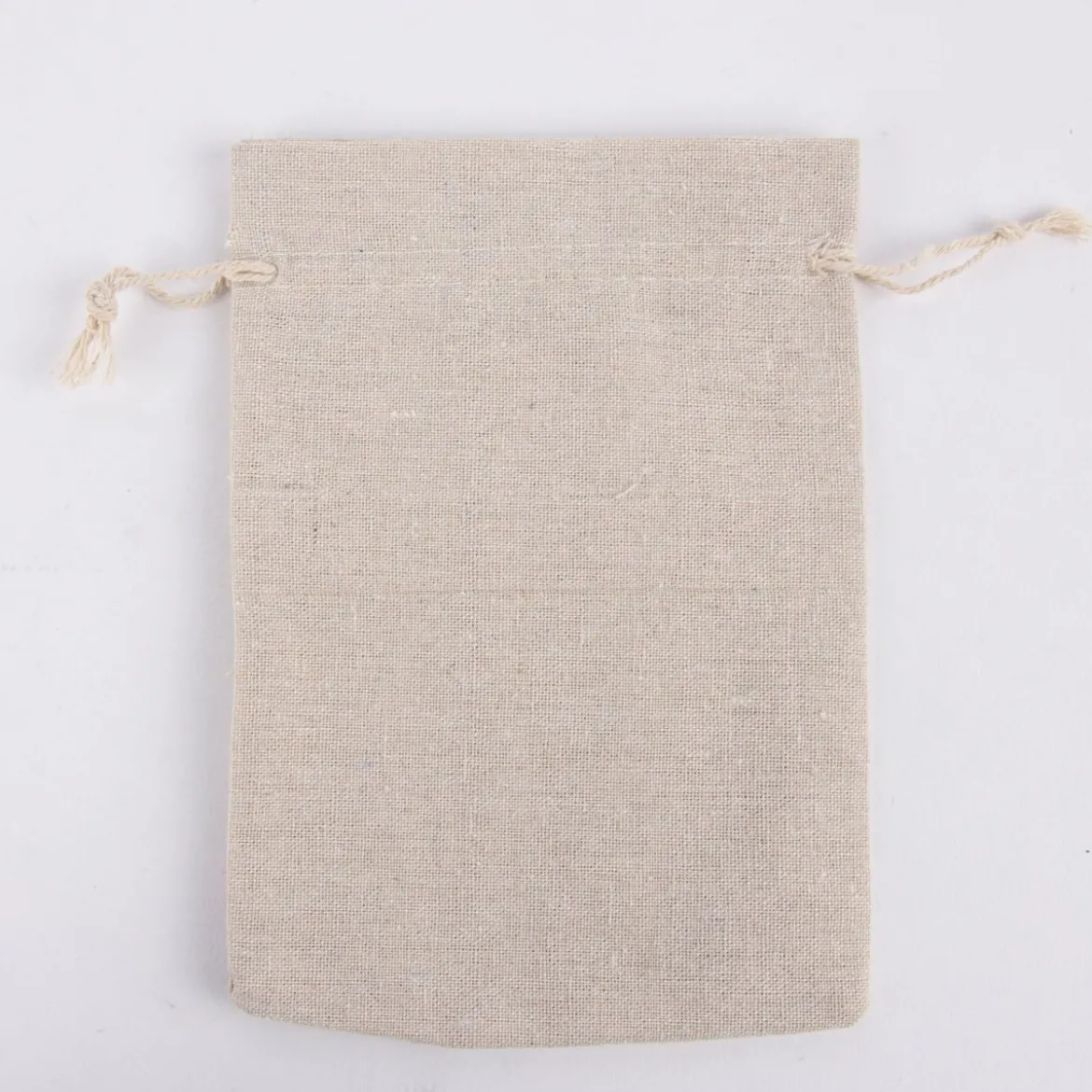 Rico Design Beutel Juteoptik natur 14x19cm