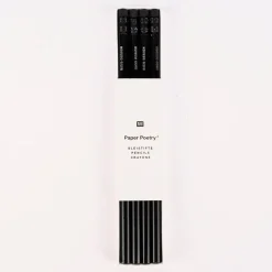 Rico Design Bleistifte Mix schwarz 4 Stück