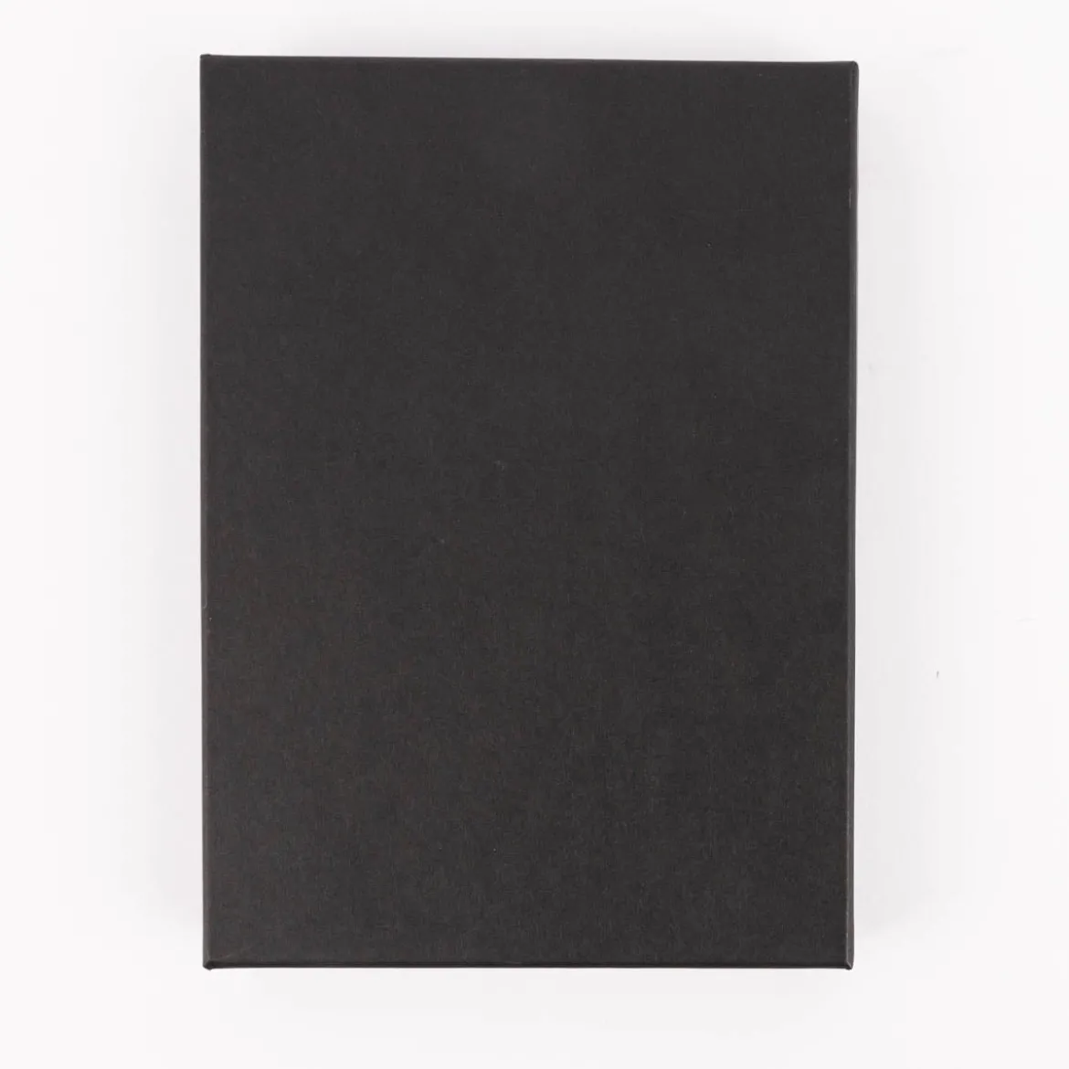 Rico Design Box mit Deckel PURE Box A5 aus Pappe schwarz 21,7x15,3x2,3cm