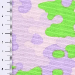 Rico Design Canvas Baumwollstoff Stoffabschnitt Camouflage lila grün 50x140cm