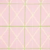 Rico Design Canvas Baumwollstoff Stoffabschnitt Raster geometrisch Linien rosa neongrün gelb 50x140cm