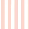 Rico Design Canvas Baumwollstoff Stoffabschnitt Streifen rosa weiß 50x140cm